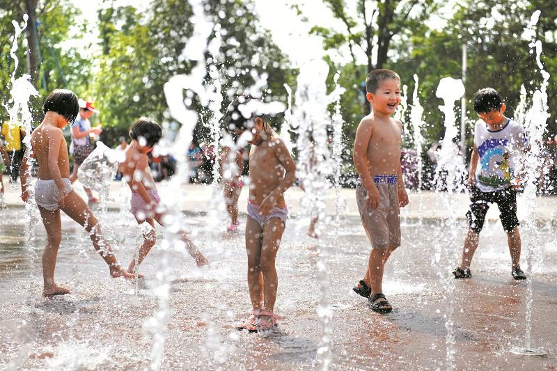 中國北方多地熱浪來襲 將“高燒”一周